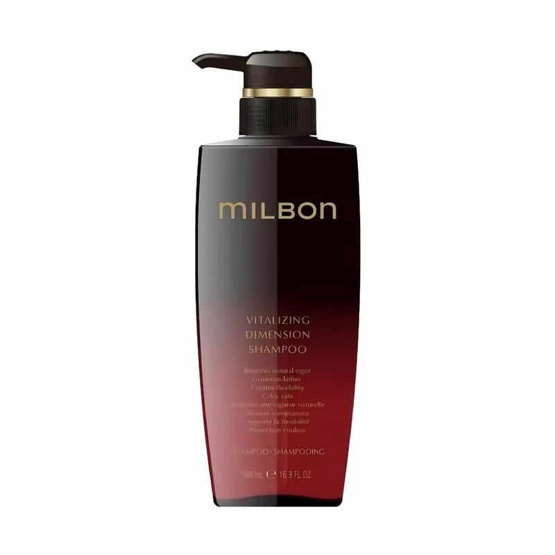 Milbon vitalizing dimension shampoo洗頭水 (燙、染 頻率高髪質) 500g