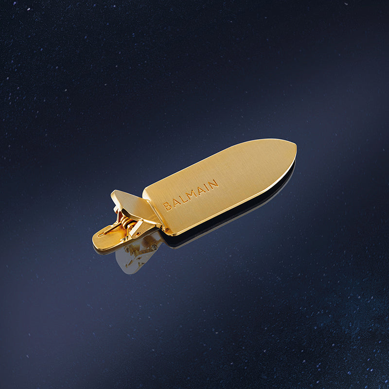 Balmain Limited Edition Backstage Clip Gold C4 25