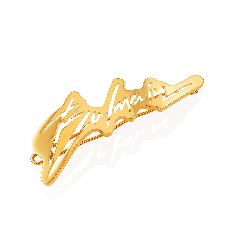 Balmain Limited Edition Slide Signature Logo 限量版金髪夾