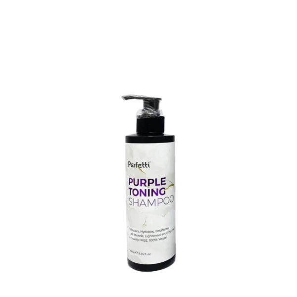 Perfetti Purple Toning Shampoo 250ml 去黃洗髮水(買11送1,買21送3)