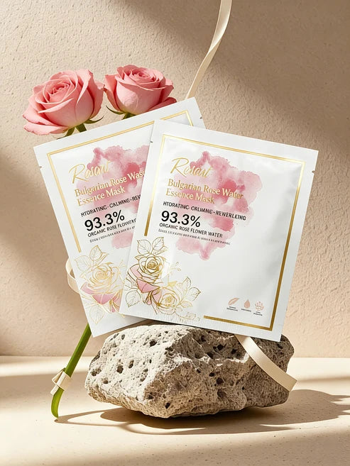 Rosart Bulgarian Rose Hydrosol Essence Mask 5pcs 大馬士革玫瑰面膜