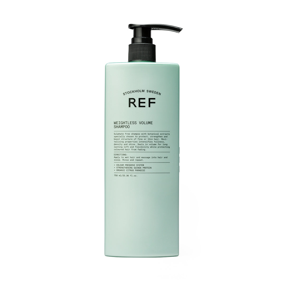 REF Weightless Volume Shampoo 輕盈豐鬆洗髮水 (60ml ,285ml, 750ml, 1000ml, 2000ml) (動搜買任何三件八折)