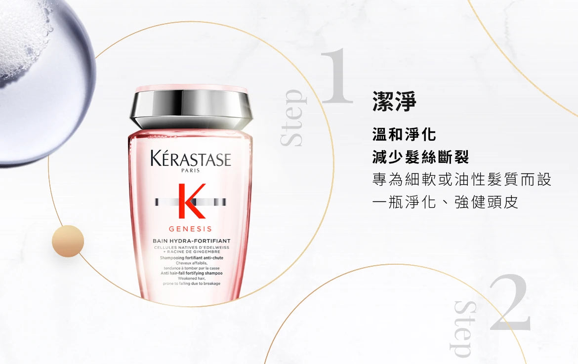 Kerastase GENESIS Bain Hydra-Fortifiant Shampoo 防掉髮輕盈洗髮水