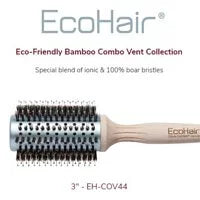 Olivia Garden (特價有瑕疵的產品 Defective) Eco-Friendly Bamboo Combo Vent Collection   2 1/4" EH-COV24, 2 5/8" EH-COV34, 3" EH-COV44,