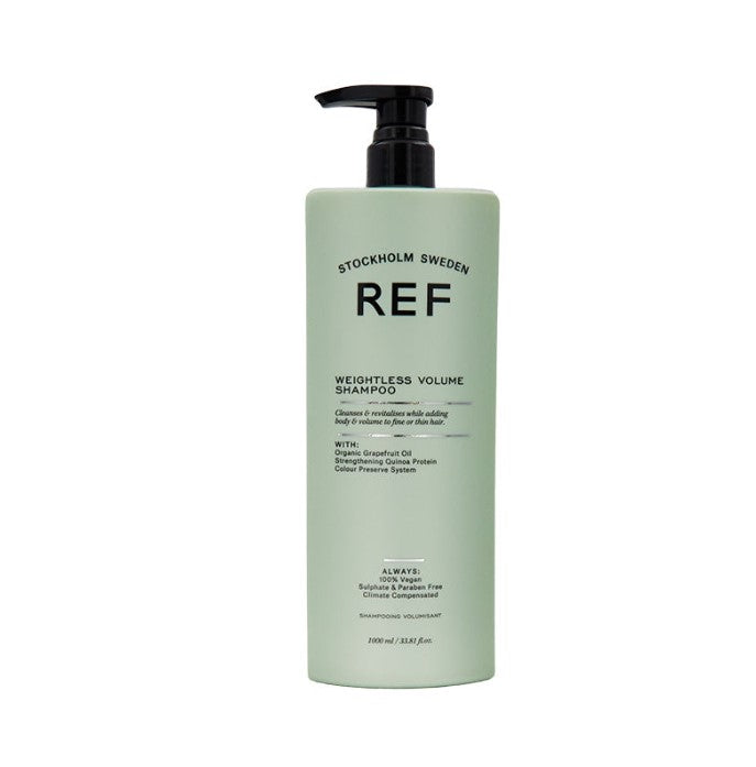 REF Weightless Volume Shampoo  輕盈豐鬆洗髮水 (60ml ,285ml, 750ml, 1000ml, 2000ml) (動搜買任何三件八折)