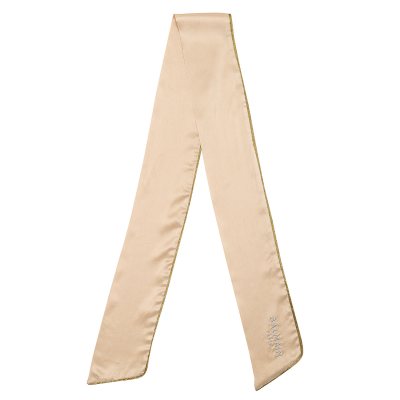 Balmain Limited Edition Silk Hair Scarf - Champaign Gold 限量版真絲圍巾 - 香檳金