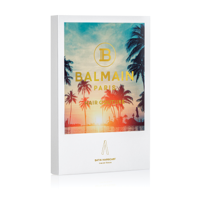 Balmain Limited Edition Silk Hair Scarf - Champaign Gold 限量版真絲圍巾 - 香檳金