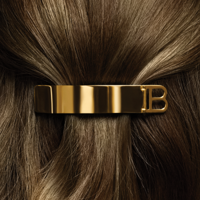Balmain Limited Edition Barrette Pour Cheveux B Gold 限量版18K鍍金髮夾 B Gold
