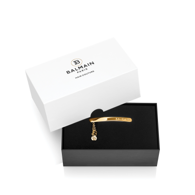 Balmain Limited Edition Hair Slide Jewelery Gold 限量版珠寶18K鍍金髮夾