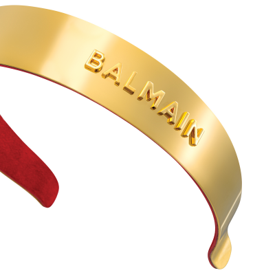 Balmain Limited Edition Metal Headband 限量版鍍金髮箍
