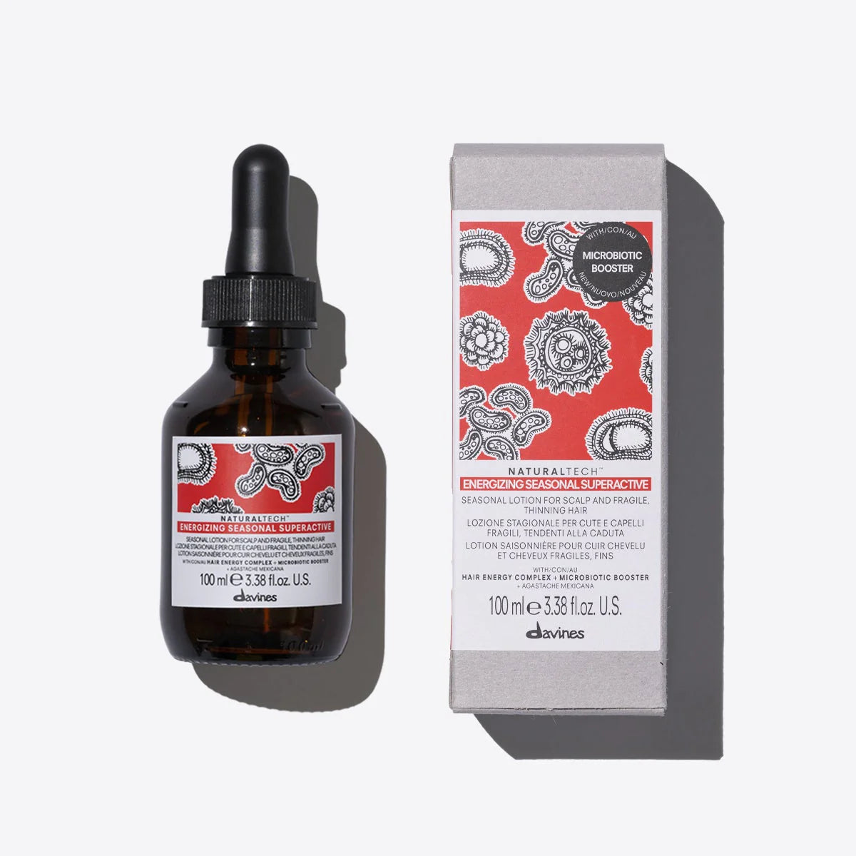 Davines NT ENERGIZING SEASONAL SUPERACTIVE 100ml   季節調理強效育髮精華 (動搜買任何三件八折)