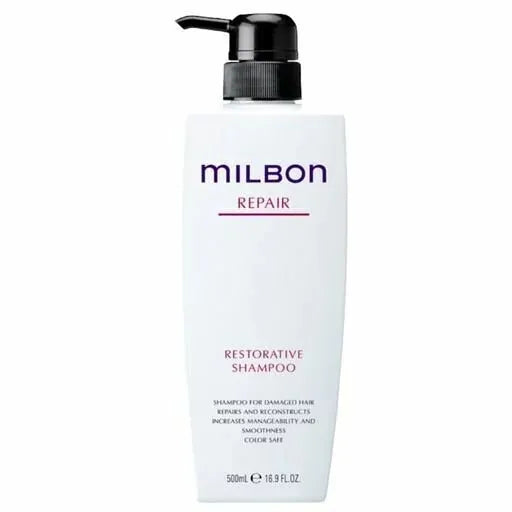Milbon Repair Restorative Shampoo修復洗髮水 200ml, 500ml