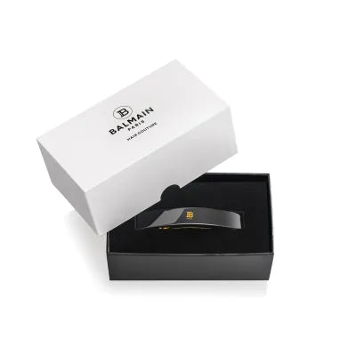 Balmain Barrette pour cheveux Large Black 大號黑色髮夾