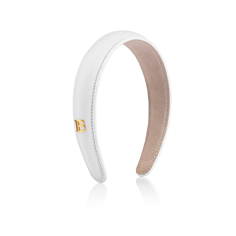 Balmain Limited Edition Legacy Leather Puffed Headband 限量版皮革蓬鬆髮帶