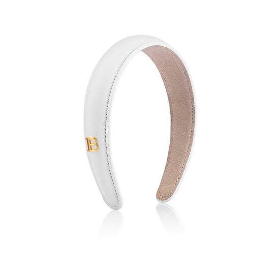Balmain Limited Edition Legacy Leather Puffed Headband 限量版皮革蓬鬆髮帶