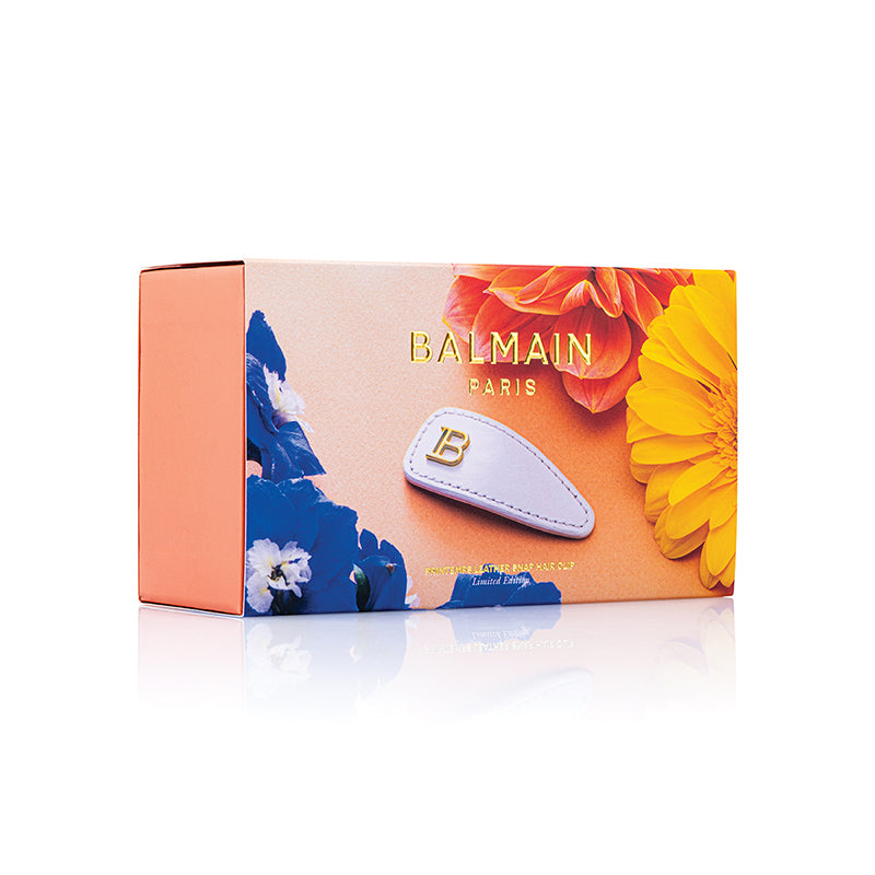 Balmain Limited Edition Printemps Leather Snap Hair Clip SS25