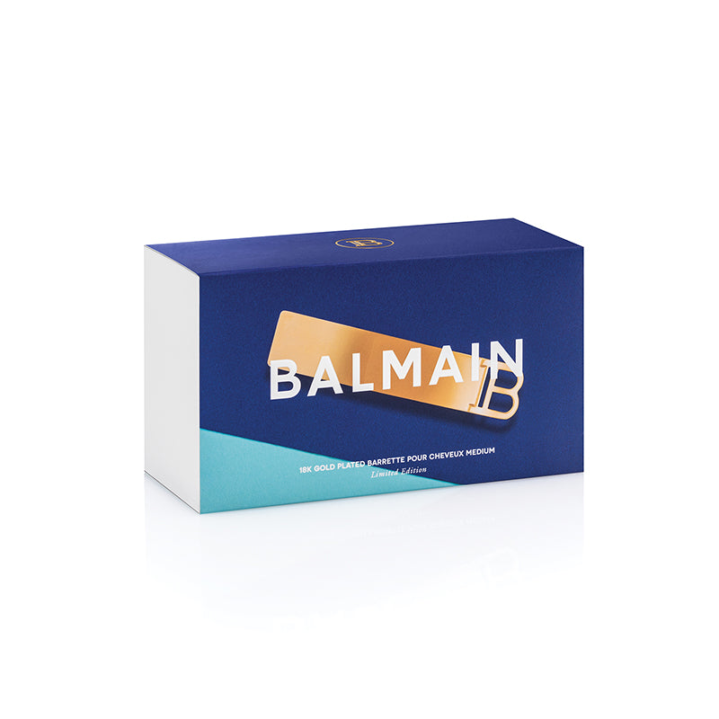 Balmain Limited Edition Barrette Pour Cheveux B Gold 限量版18K鍍金髮夾 B Gold