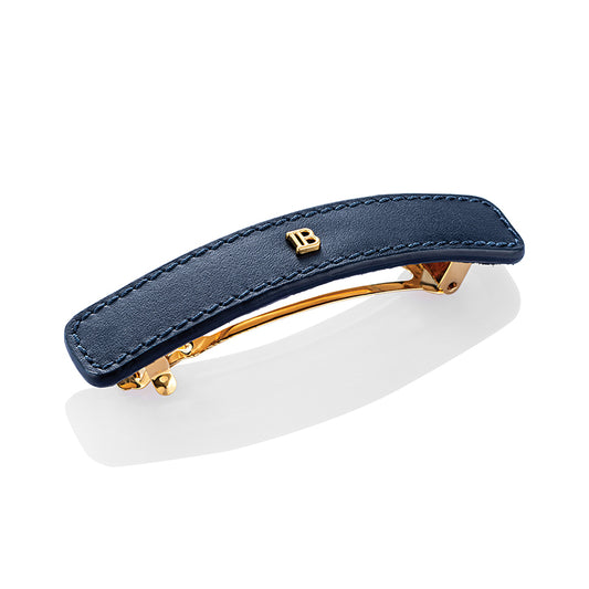 Balmain Limited Edition Leather Barrette Cosmic Sapphire C4 25
