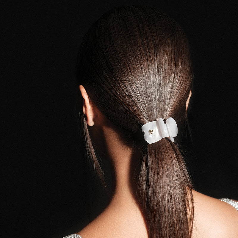 Balmain Limited Edition Pince à cheveux Extra Small Pearl 18K 限量版髮夾 -珍珠白