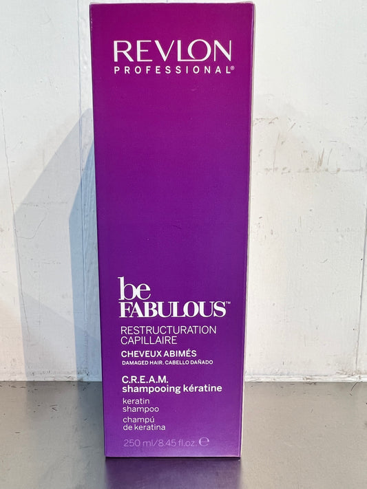 Revlon Be Fabulous Restructuration Shampoo Keratin 250ml
