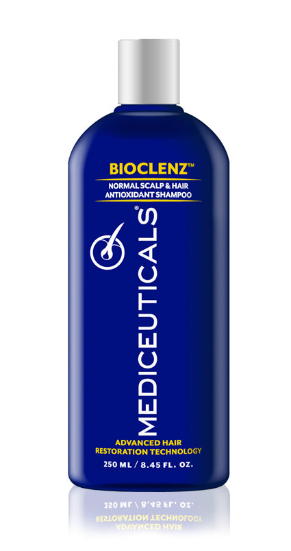 Mediceuticals Bioclenz Shampoo For Men (Hair loss & thinning hair)  (Normal Scalp & Hair Antioxidant ) 250ml ,1 Liter 男士脫髮和稀疏洗頭水(中/油性頭皮) (動搜買任何三件八折)