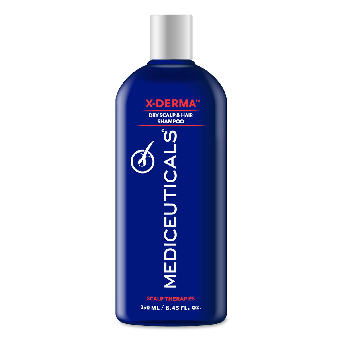 Mediceuticals X-Derma (Dry Scalp & Hair) Shampoo 250ml 乾燥頭皮洗髮水 (治療乾燥、片狀、乾裂、敏感的頭皮或乾燥的頭髮) (動搜買任何三件八折)