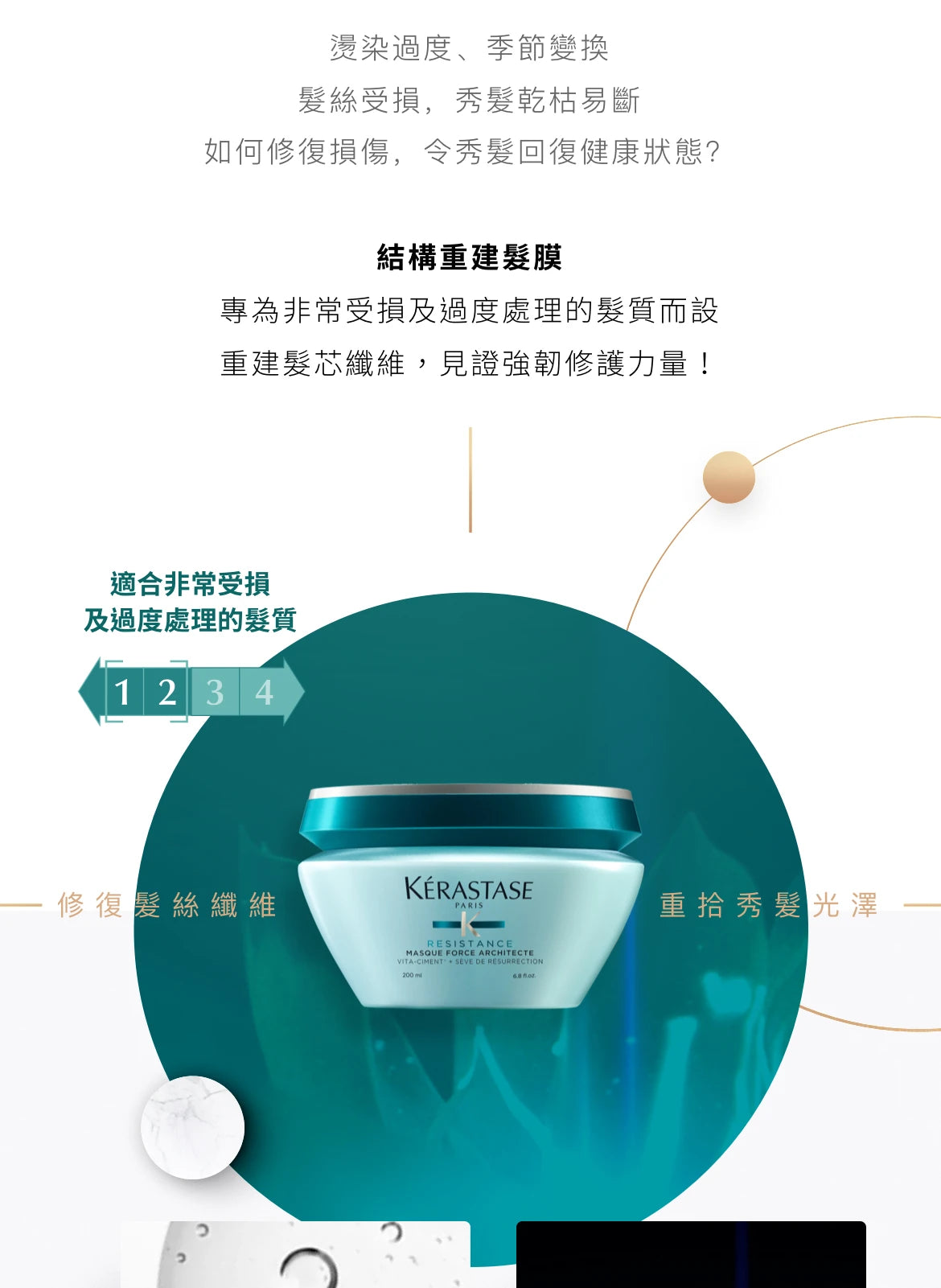 Kerastase RESTSTANCE Masque Thérapiste Hair Mask 結構重建髮膜 200ml