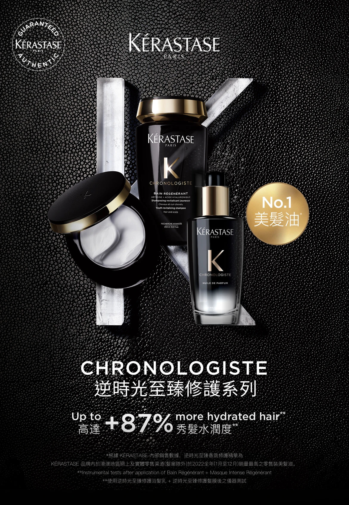 Kerastase CHRONOLOGISTE Masque Intense Régénérant Hair Mask 逆時光至臻修護髮膜 200ml