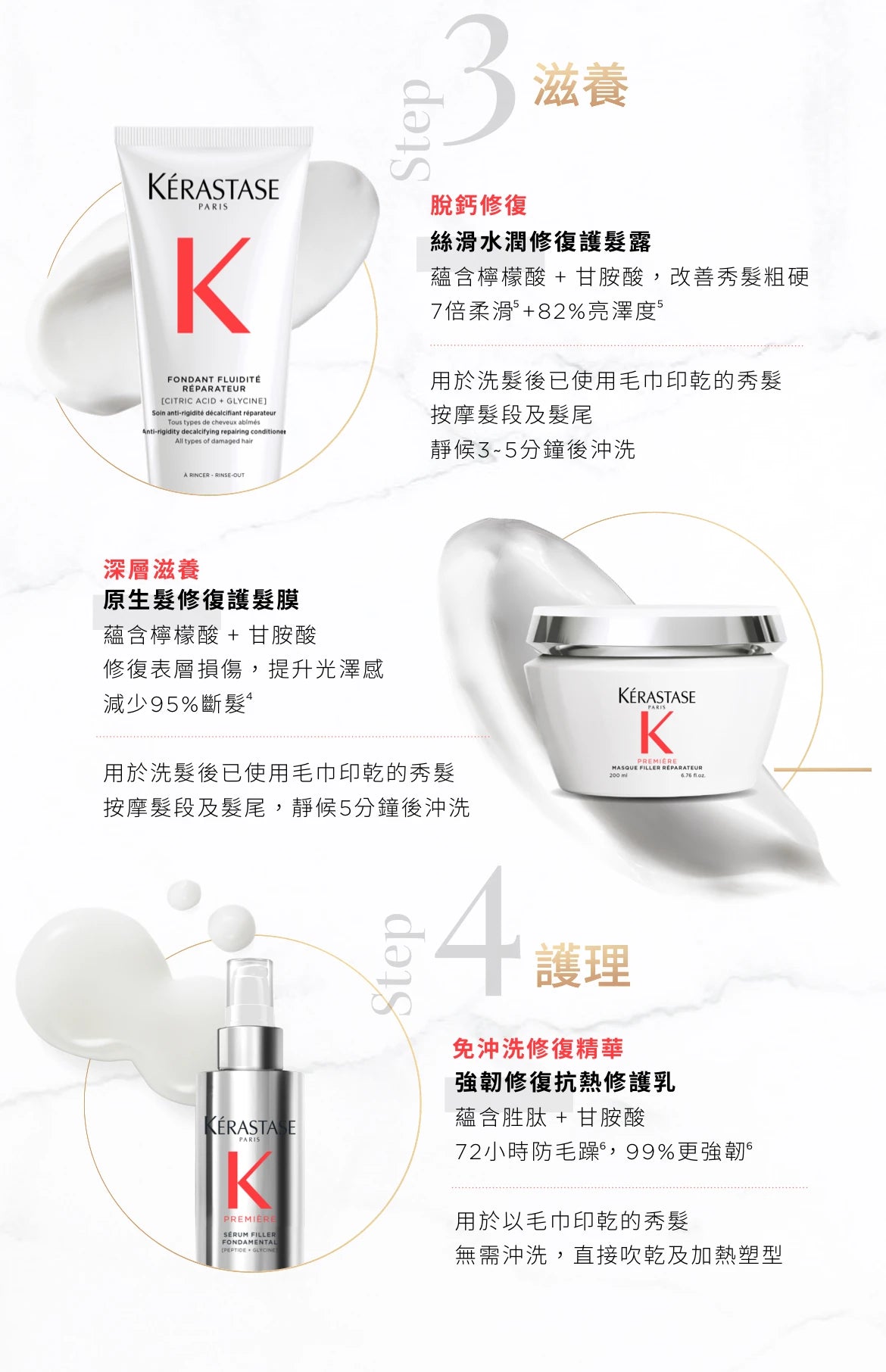 Kerastase PREMIERE Masque Filler Réparateur Anti-Breakage Repairing Hair Mask原生髮防斷裂修復護髮膜