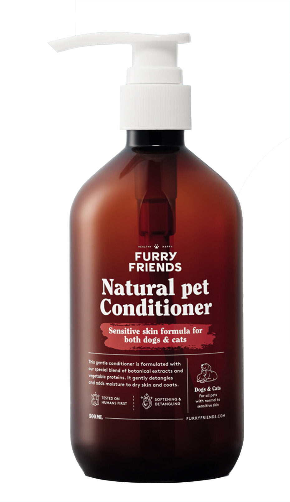 REF Natural Pet Conditioner 500ml 天然寵物護髮素 (動搜買任何三件八折)
