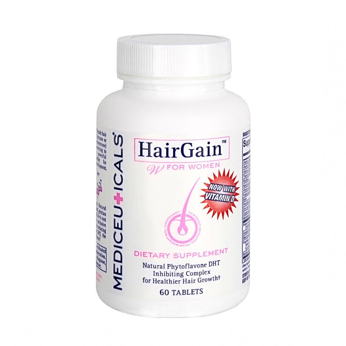 Mediceuticals Hairgain Nutritional Hair Growth Women 60 Tablets 女士膳食補充劑 60粒 (動搜買任何三件八折)