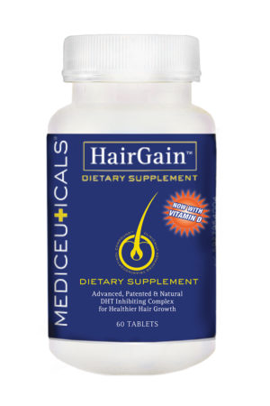 Mediceuticals Hairgain Nutritional Hair Growth Men 60 Tablets 男士膳食補充劑 60粒 (動搜買任何三件八折)