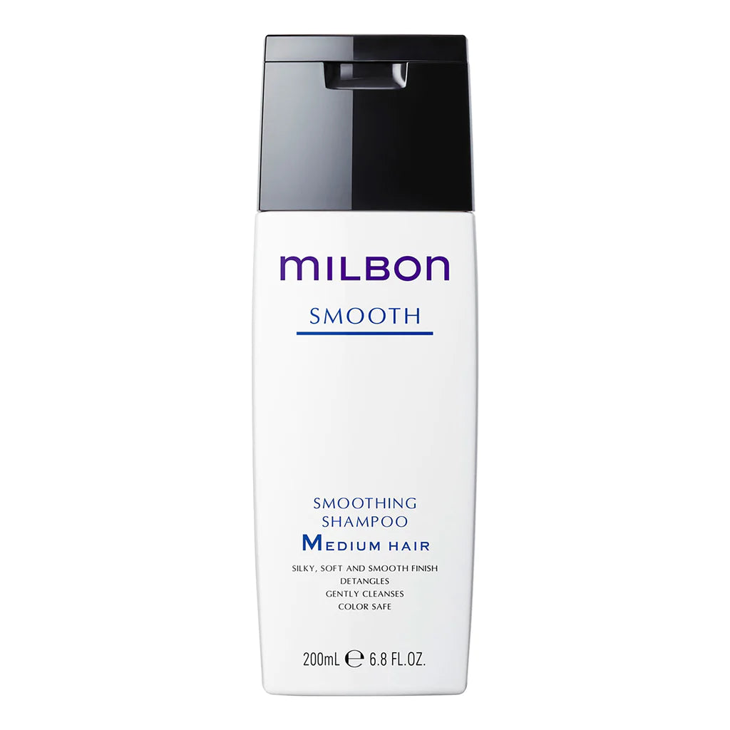 MILBON Smoothing Shampoo Medium Hair 柔順洗髮水(中性髮質) 200ml, 500ml